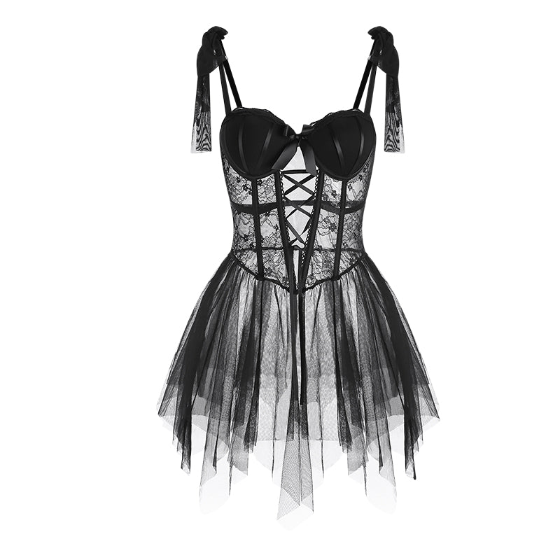 FARIES Corset Bodysuit