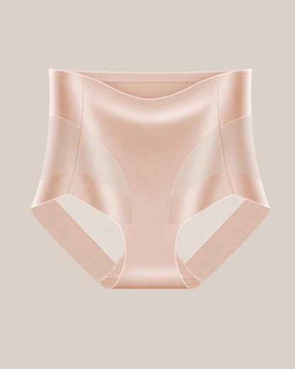 Sexy Stretchy Mesh Patchwork Tummy Control Butt Lifting Panties