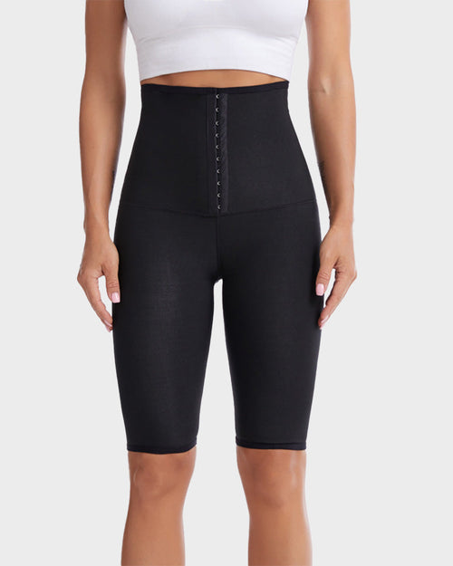 High Waist Tummy Control 5/8 Length Workout Sauna Pants