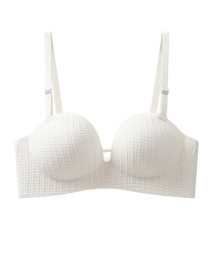 Women's Wire-free One-piece Push-up Strapless Anti-slip Invisible Bra