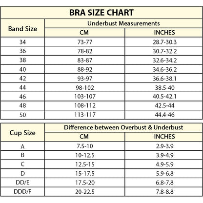 Full-Coverage Back Smoothing Bra-Brown+Beige (2 PACK）