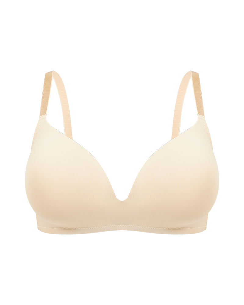 Comfort Seamless One-Piece Molded Wireless Bra