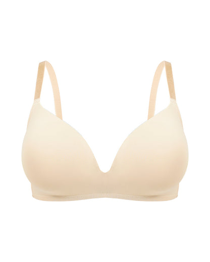 Comfort Seamless One-Piece Molded Wireless Bra