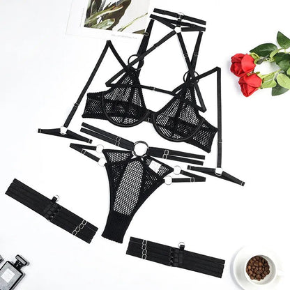 FancyStar™ Sexy Belt Lingerie Set
