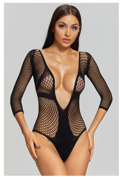 VLINE Deep V Bodysuit
