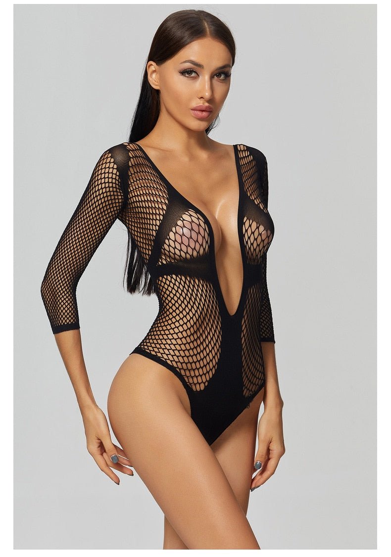 VLINE Deep V Bodysuit