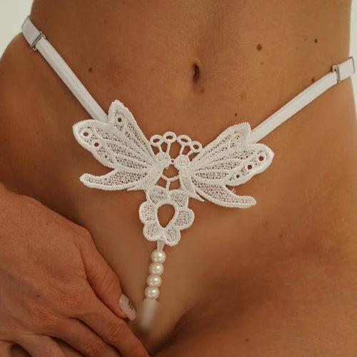 Pearlie Lace Thong HEMSMTH129