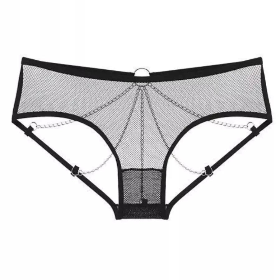 Chainie Crotchless Panties HEMSMTH370