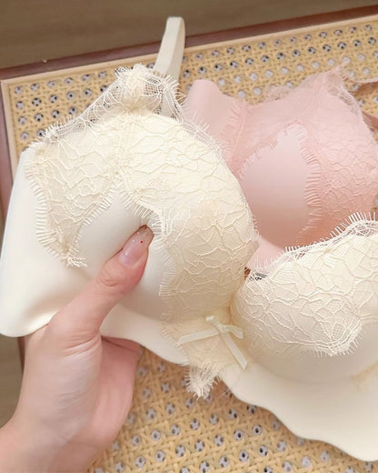 Women's Lace Trim Comfort Bra