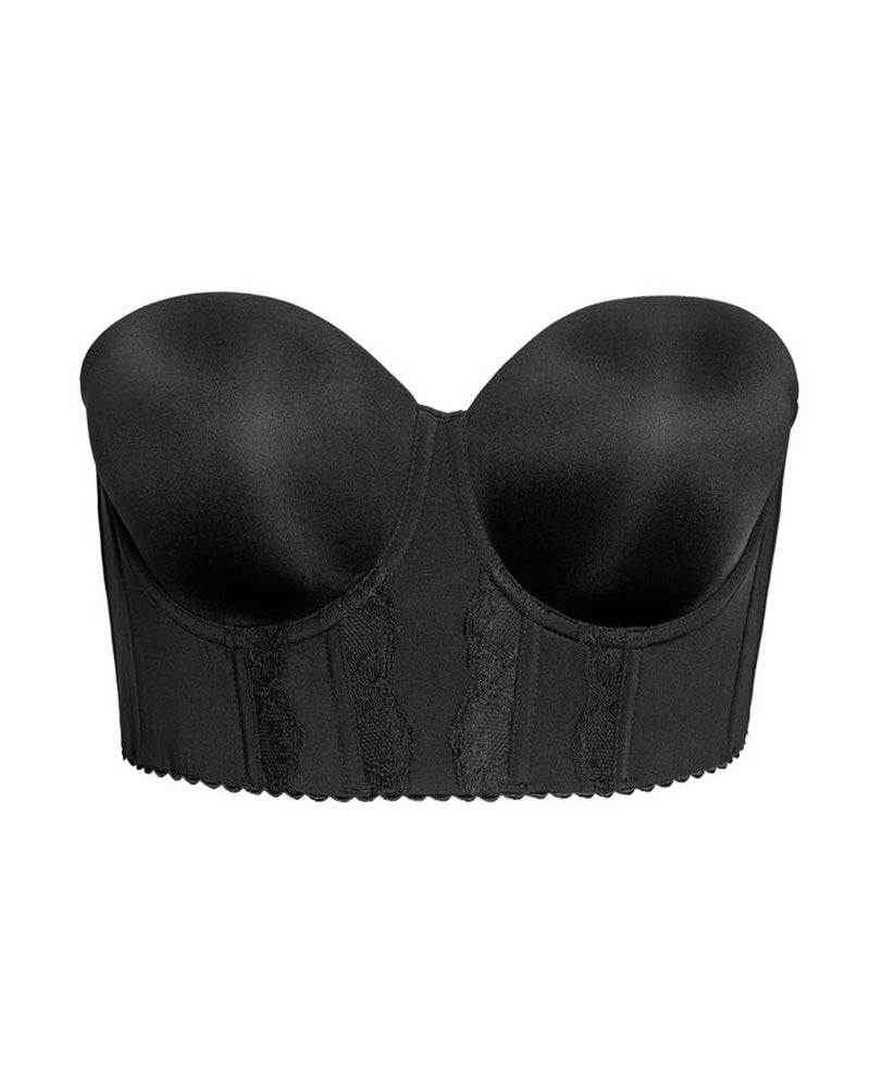 Women's Full Bust and Full Body Seamless Push Up Support Bra