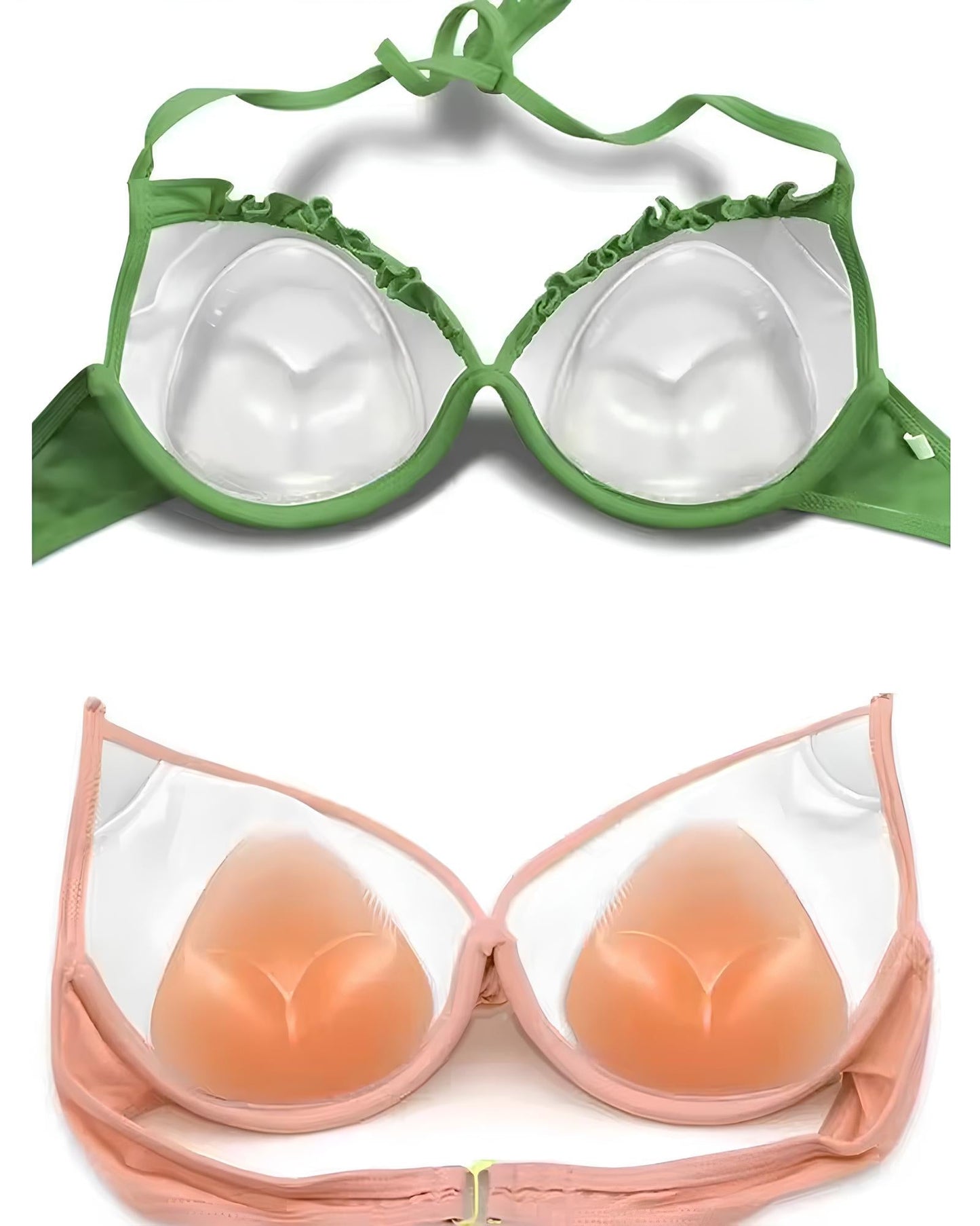 Women's Seamless Waterproof Soft Silicone Invisible Lifting and Push-up Breast Pads