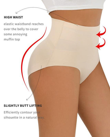 Tummy Control Underwear for Women High Waisted Panties Comfy Briefs Pack