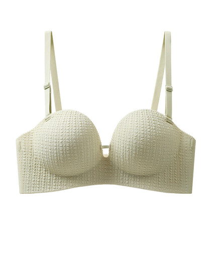 Women's Wire-free One-piece Push-up Strapless Anti-slip Invisible Bra