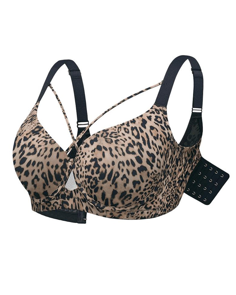 Women's Underwire Deep V Seamless Comfort Lifting Bra