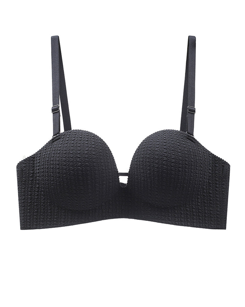 Women's Wire-free One-piece Push-up Strapless Anti-slip Invisible Bra
