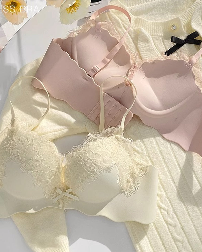 Women's Lace Trim Comfort Bra