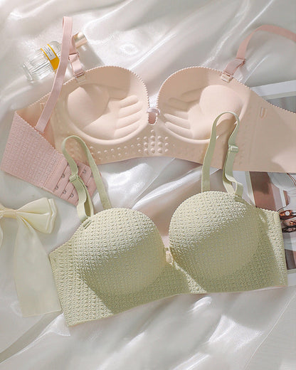 Women's Wire-free One-piece Push-up Strapless Anti-slip Invisible Bra