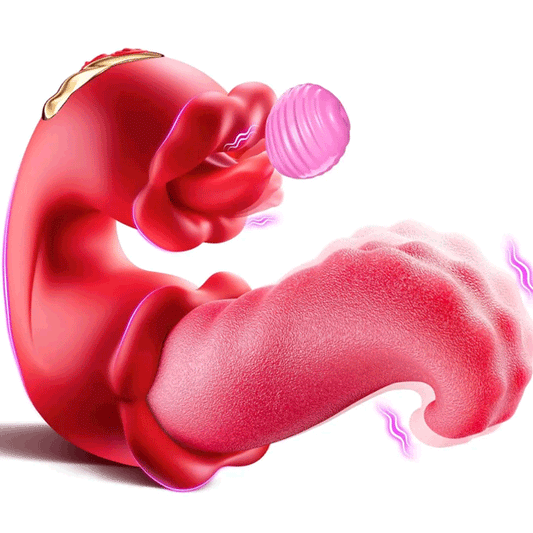 💥 2025 Limited 70% ️OFF 👅 LICKORA X10 Suptruck 4-in-1 Tongue Rose Kiwinet Vibrator