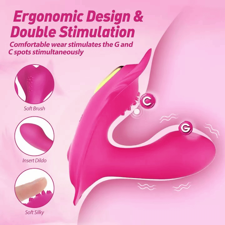 Suptruck™ PleasurePlay Wearable Vibrator X9 📱 Pulse Panty Global Control & 9 Modes