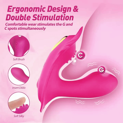 Suptruck™ PleasurePlay Wearable Vibrator X9 📱 Pulse Panty Global Control & 9 Modes