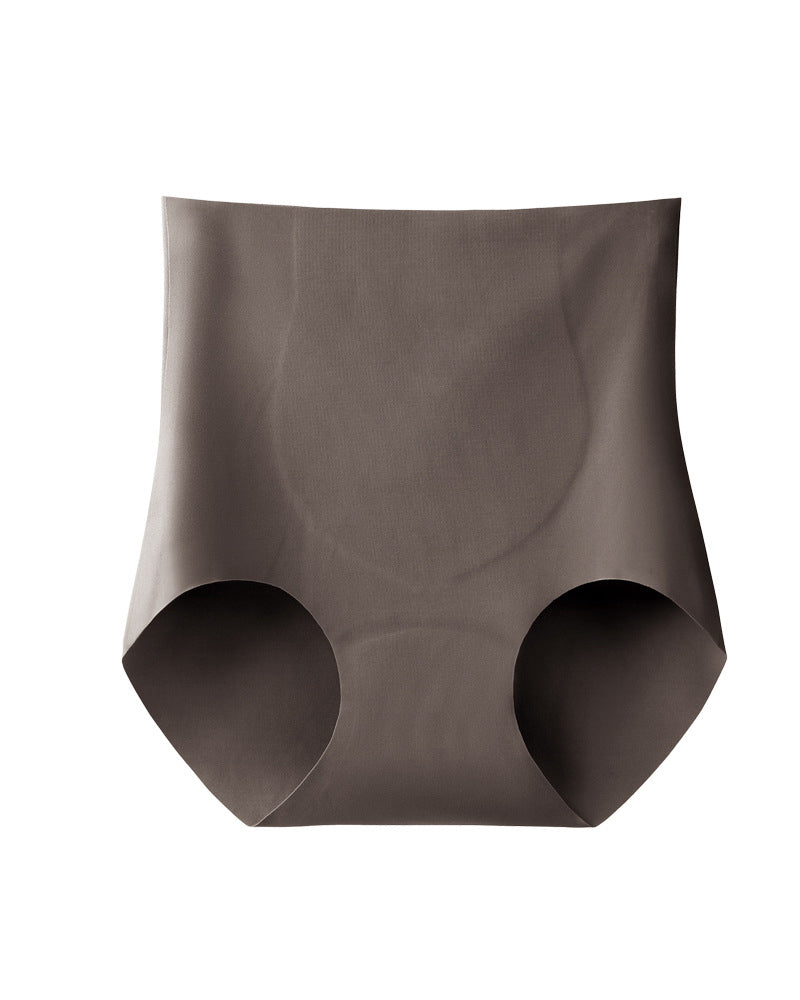 High-waisted Tummy-control Seamless 7A  Antibacterial Breathable Underwear