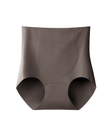 High-waisted Tummy-control Seamless 7A  Antibacterial Breathable Underwear