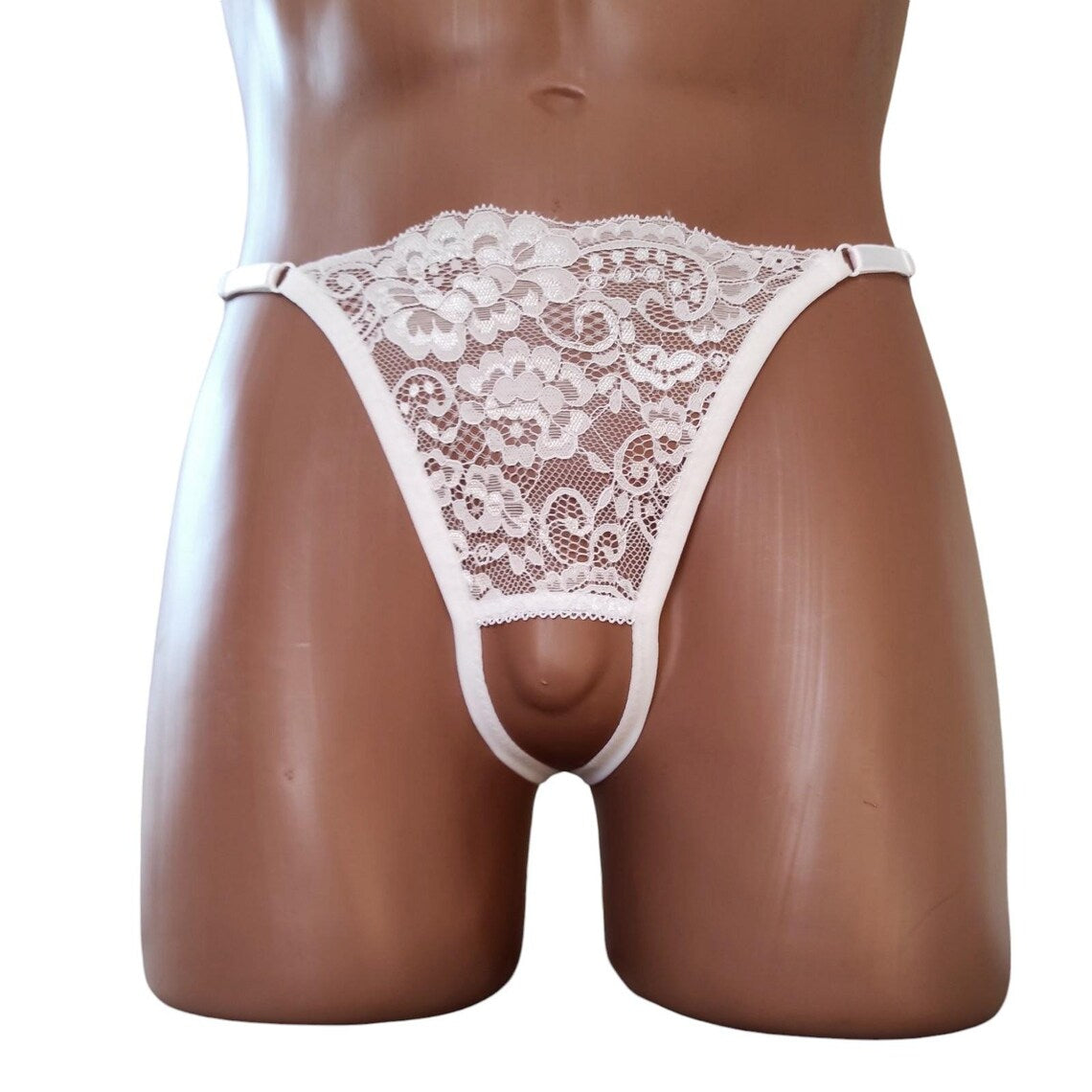 Men Lace Crotchless Panties HEMSMTH394
