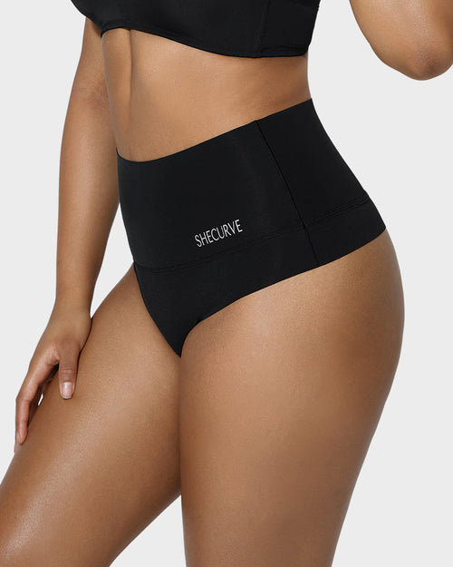 3-Pack High-Rise Seamless Thong Panty