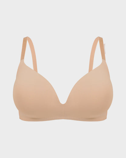 Comfort Seamless One-Piece Molded Wireless Bra