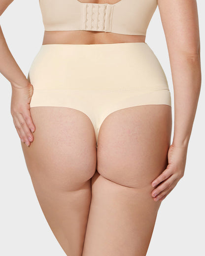 3-Pack High-Rise Seamless Thong Panty