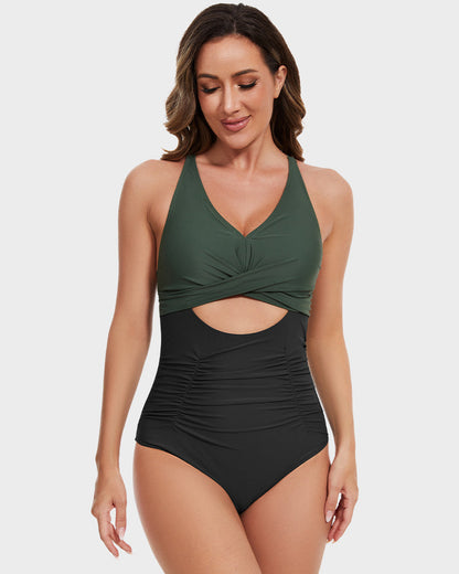 Push Up Tummy Control One Piece Swimsuit