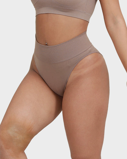 Seamless High Waist Tummy Control Brief Panty (3 Pack)