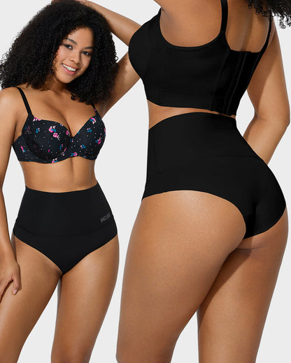 3-Pack High Waisted Tummy Control Panties