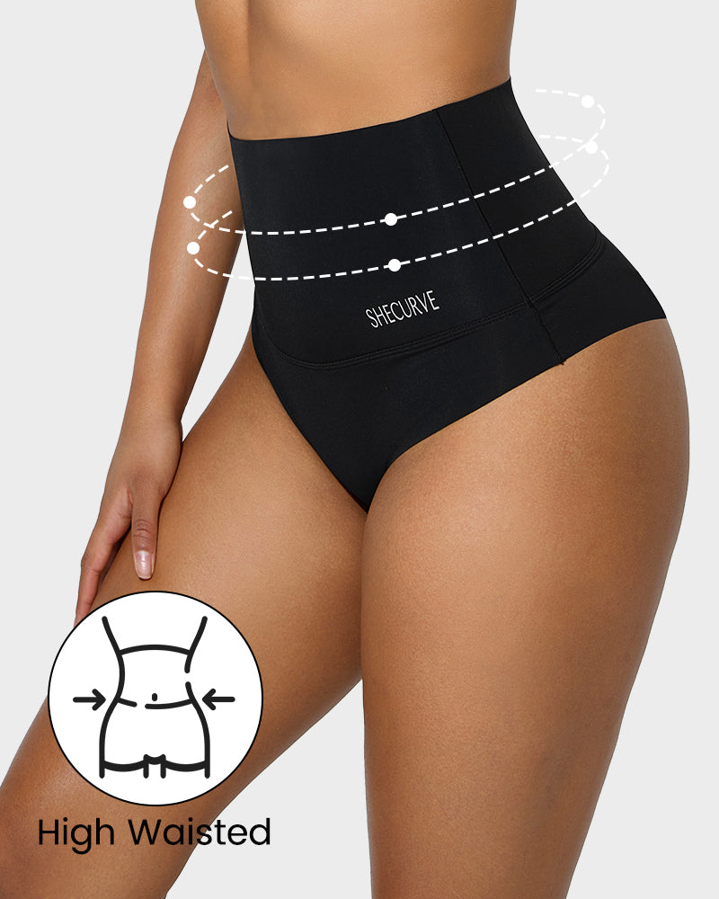 3-Pack High Waisted Tummy Control Panties