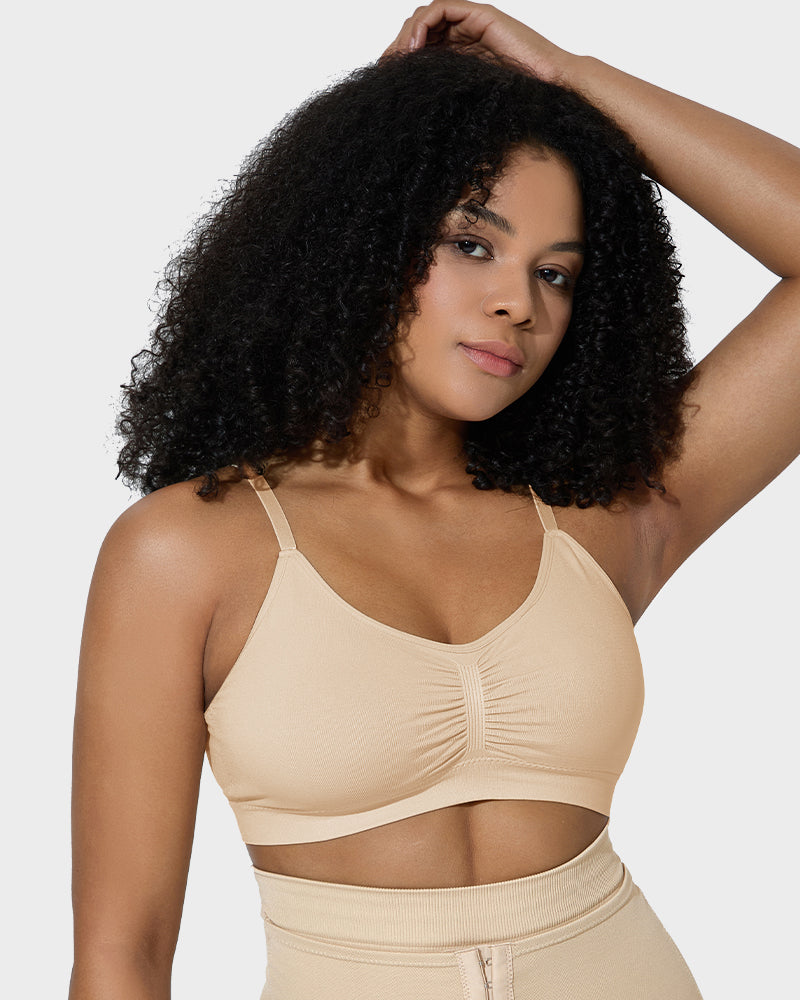Women's Full Coverage Non-Padded Wireless Sculpt Bra