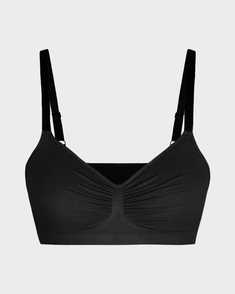 Women's Full Coverage Non-Padded Wireless Sculpt Bra