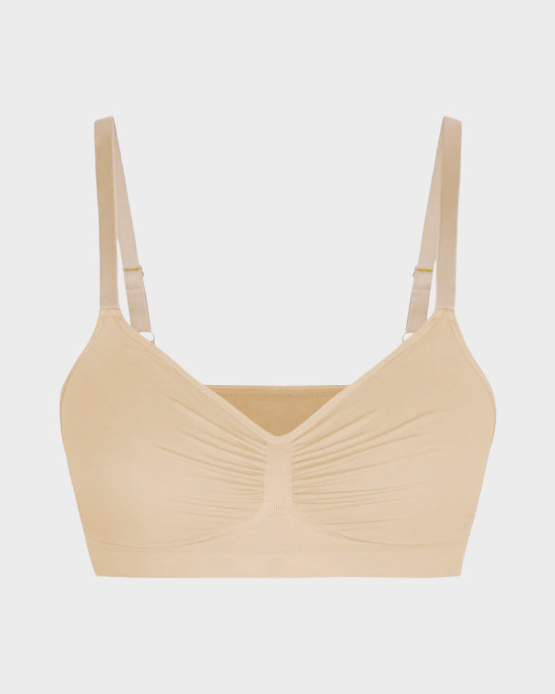 Women's Full Coverage Non-Padded Wireless Sculpt Bra