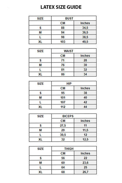 FancyStar® Veil Transparent Latex Bodysuit