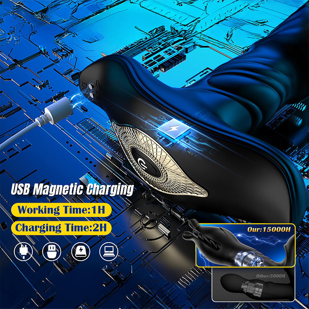 💥 2025 Limited 70% ️OFF 🍆 BLOOMEX 360° Thrusting & Flapping Suptruck Vibrator