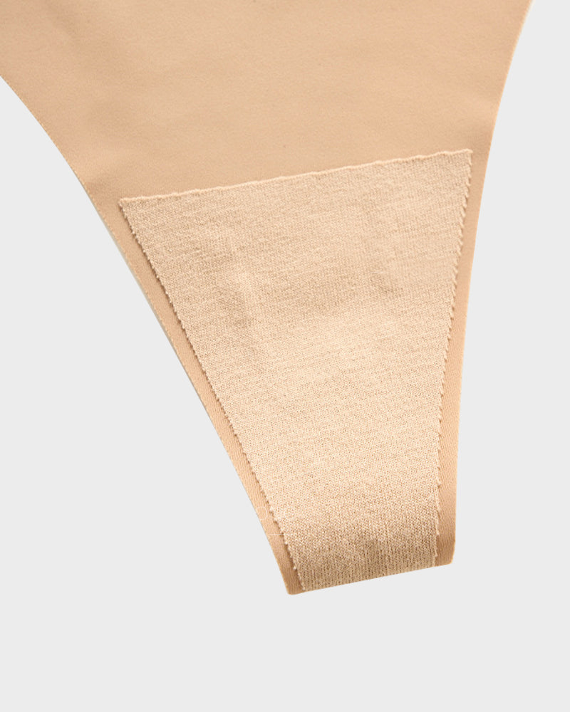 High-Rise Seamless Thong Panty (5 Pack)