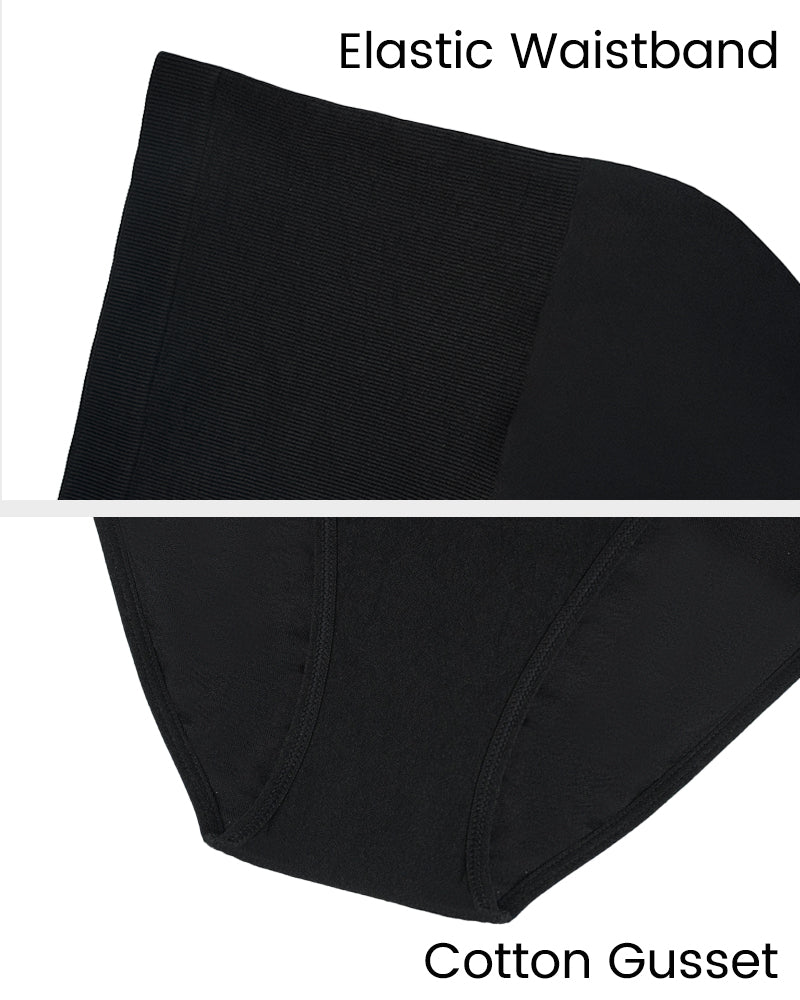 High Waist Tummy Control Shaping Brief Panty (2 Pack)