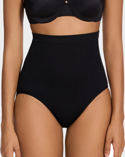 High Waist Tummy Control Shaping Brief Panty (2 Pack)