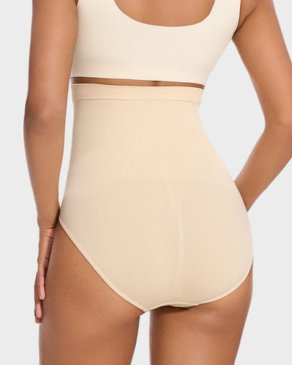 High Waist Tummy Control Shaping Brief Panty (2 Pack)