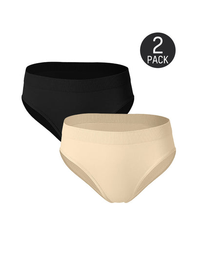 Seamless Comfort Daily Essential Brief Panty (2 Pack)