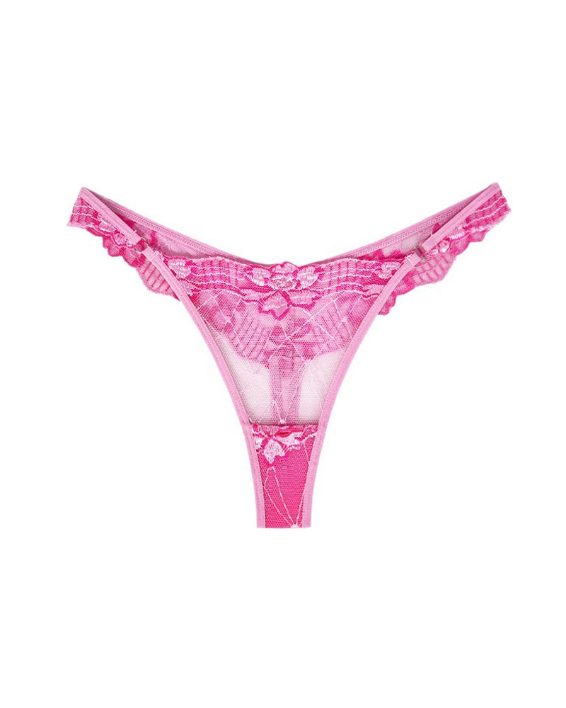 Lace Floral Sexy Comfortable Breathable Thong