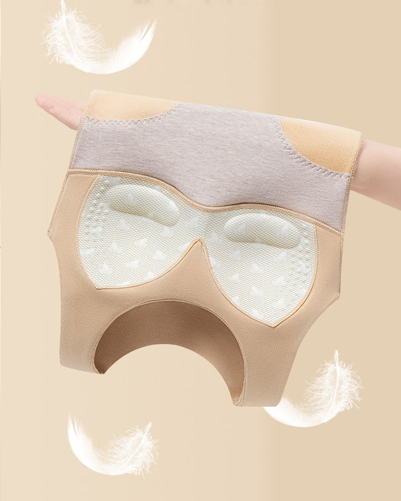 Silk Patch Fleece-Lined Fixed Cups Wire-Free Comfortable Warm Vest