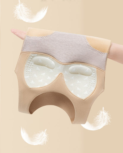 Silk Patch Fleece-Lined Fixed Cups Wire-Free Comfortable Warm Vest