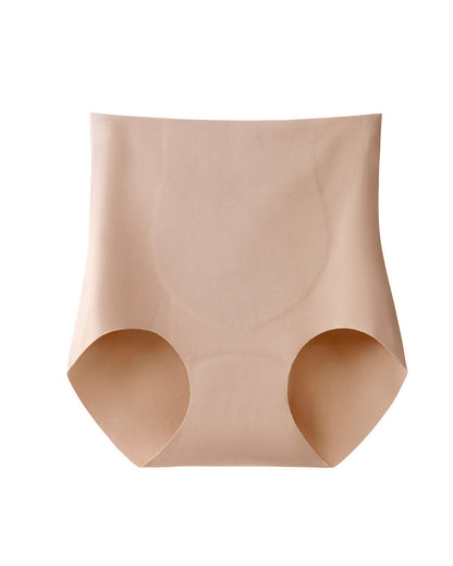 High-waisted Tummy-control Seamless 7A  Antibacterial Breathable Underwear
