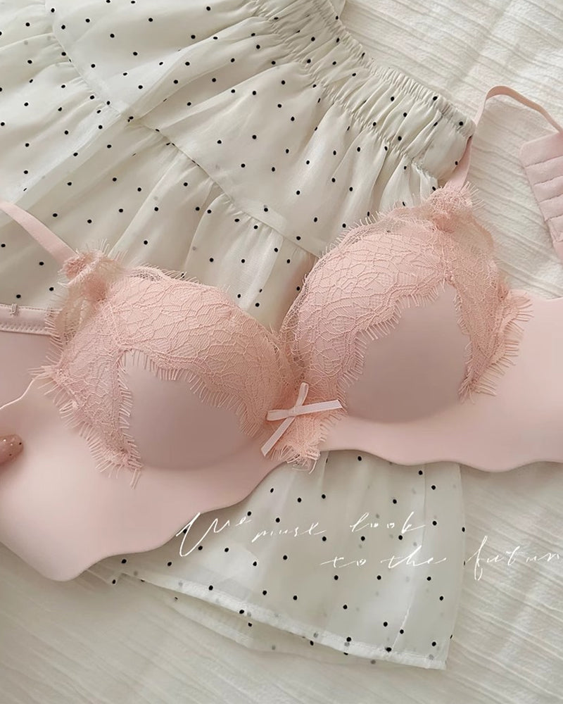 Women's Lace Trim Comfort Bra