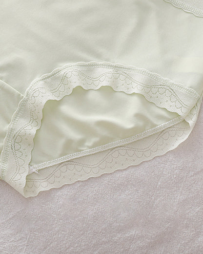 Comfortable Breathable Ice Silk Seamless Pure Cotton Crotch Women's Briefs